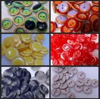 Lote 25 botones- 7 modelos