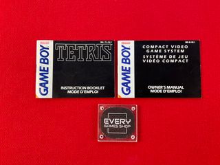 Manual De Instrucciones Nintendo Game boy Fat Y Te