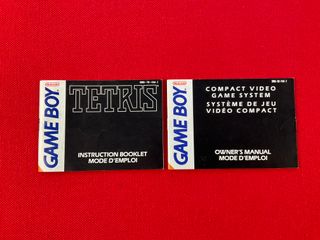 Manual De Instrucciones Nintendo Game boy Fat Y Te