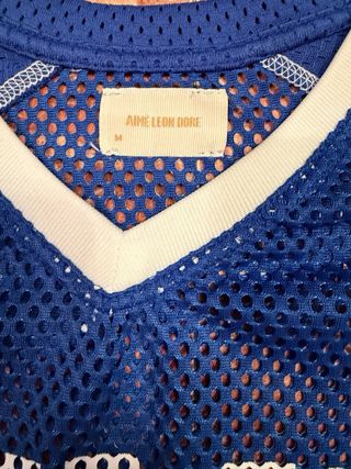 Camiseta Aimé Leon Dore Azul estilo streetwear