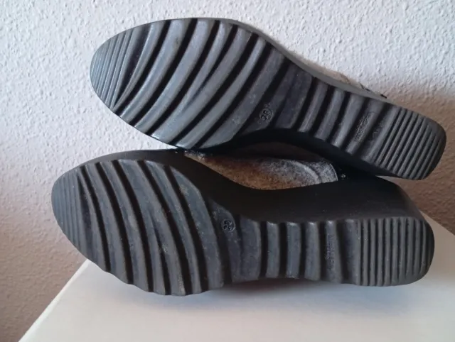 Zapatos Cuplé grises y negros