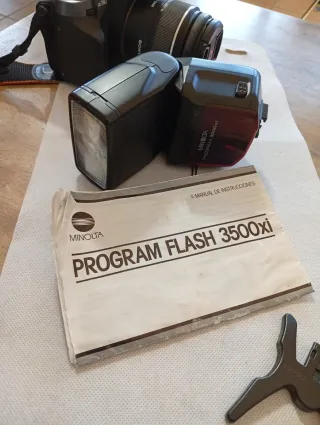 Flash Minolta Program 3500xi per fotocamere Sony alfa