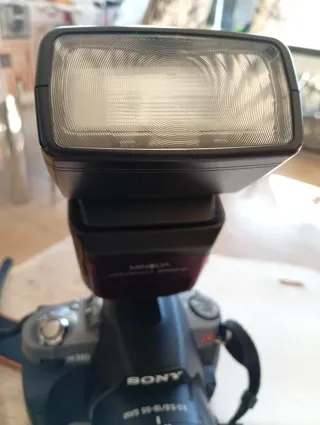 Flash Minolta Program 3500xi per fotocamere Sony alfa