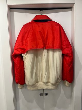 Giacca Vintage Ellesse Sci Rossa/Bianca Tg. 54 XL