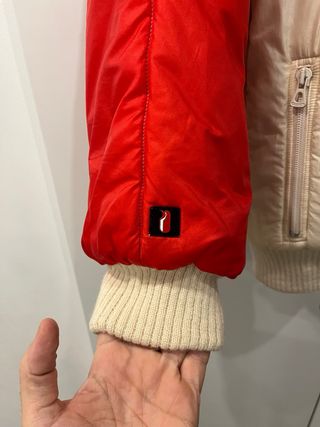 Giacca Vintage Ellesse Sci Rossa/Bianca Tg. 54 XL