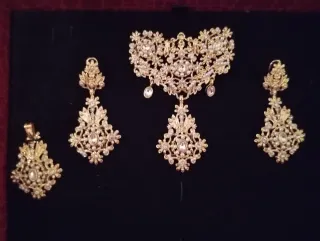 Aderezo Fallera Adulta Dorado Nuevo