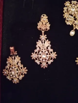 Aderezo Fallera Adulta Dorado Nuevo