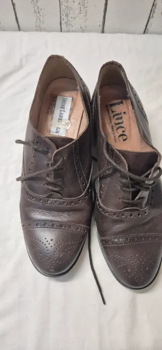 Zapatos Oxford Marrones