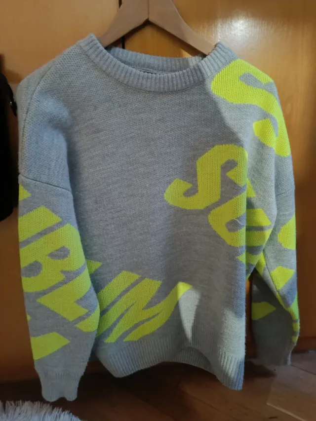 Jersey SUBLIM gris y amarillo