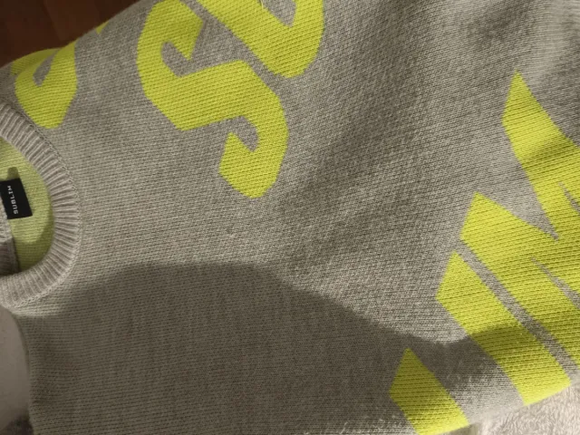 Jersey SUBLIM gris y amarillo