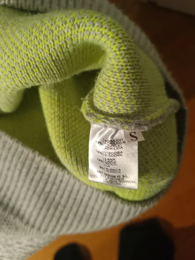 Jersey SUBLIM gris y amarillo