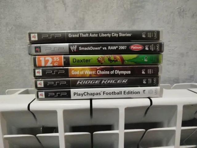 Lote 6 Giochi PSP: GTA, Daxter, WWE, God of War, R