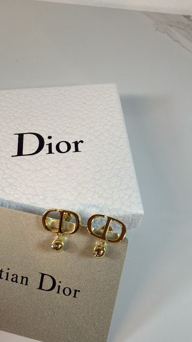 Orecchini Dior CD Dorati