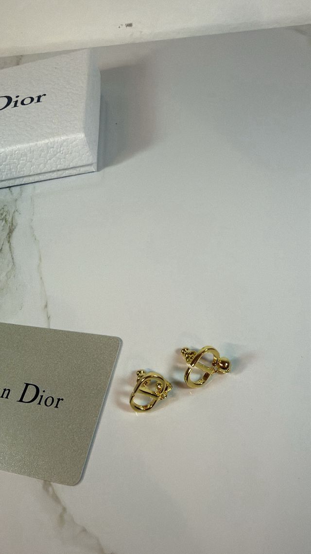 Orecchini Dior CD Dorati