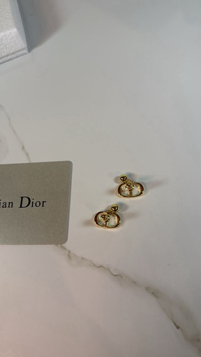 Orecchini Dior CD Dorati