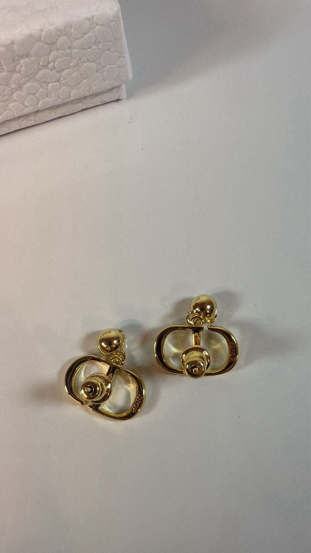 Orecchini Dior CD Dorati