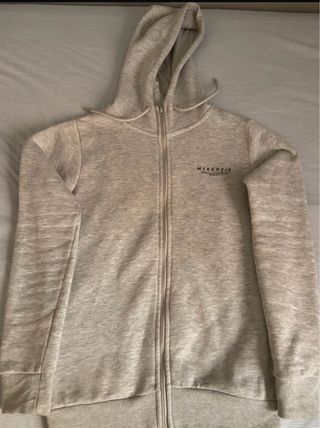 Chaqueta McKenzie gris con cremallera