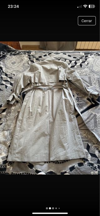 Gabardina gris NUEVA