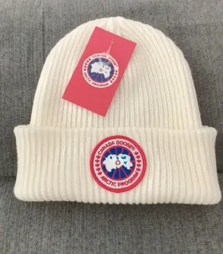 Oferta Gorro Canada Goose Blanco Lana