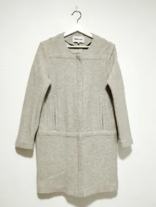 Abrigo Bimba y Lola Beige Mujer