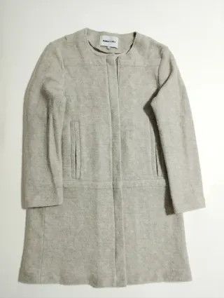 Abrigo Bimba y Lola Beige Mujer