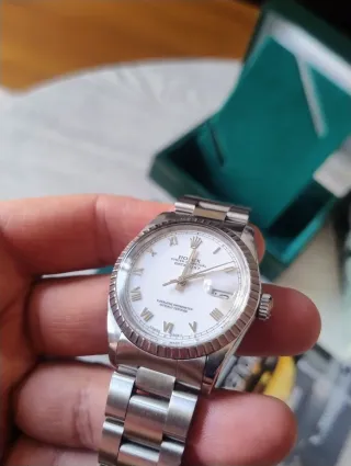 Rolex Datejust Esfera Blanca