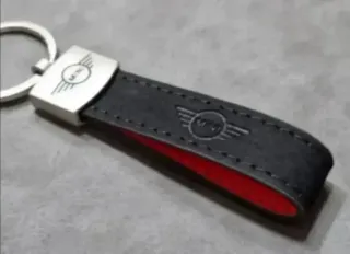 Llavero MINI Cooper One Tacto Piel Cuero Regalo