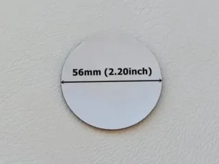 4 Emblemas 56mm para Tapabujes Mini Cooper One JCW