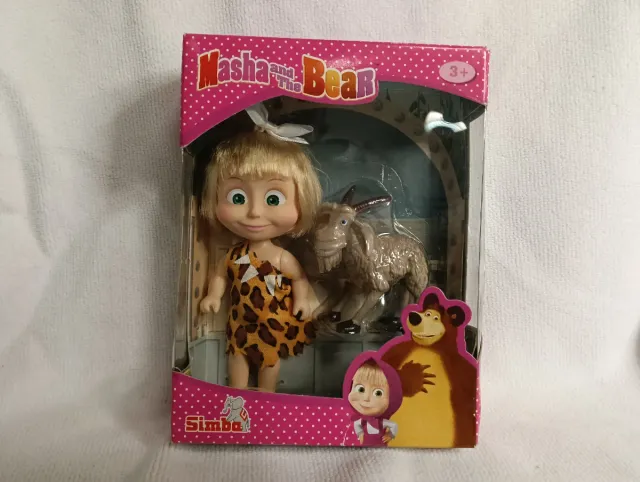 Masha e Orso Bambola con Capretta Simba