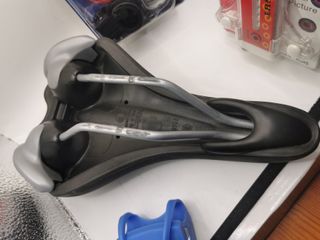 Pack accesorios bicicleta sillín + luces LED