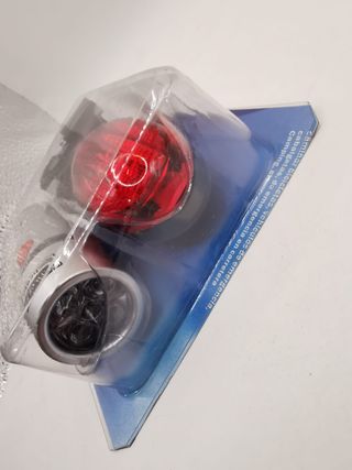 Pack accesorios bicicleta sillín + luces LED