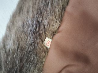 Pelliccia ecologica visone marrone