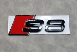 Logo Audi S8 Emblema Pegatina Maletero A8
