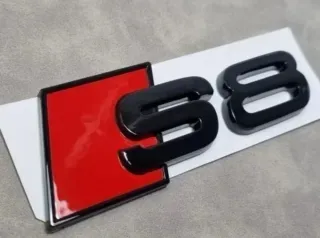 Logo Audi S8 Emblema Pegatina Maletero A8