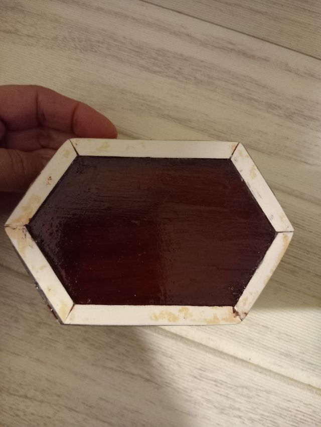 Set 2 Scatole Portagioie Legno Madreperla