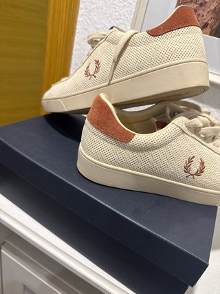 Zapatillas Fred Perry Spencer Perf Beige