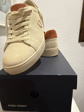 Zapatillas Fred Perry Spencer Perf Beige