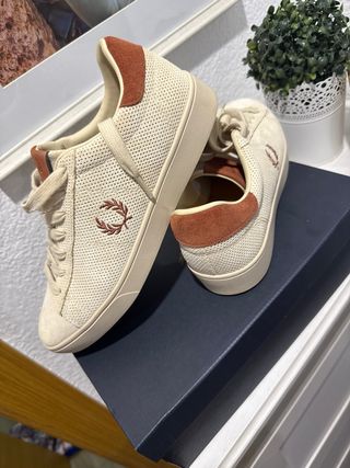 Zapatillas Fred Perry Spencer Perf Beige