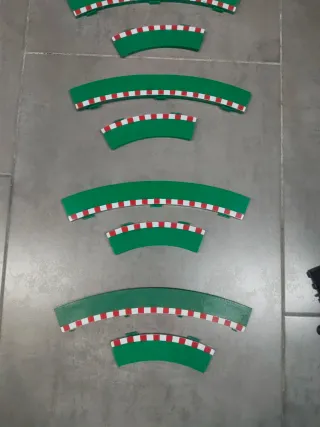 Scalextric bordes curva estándar r2