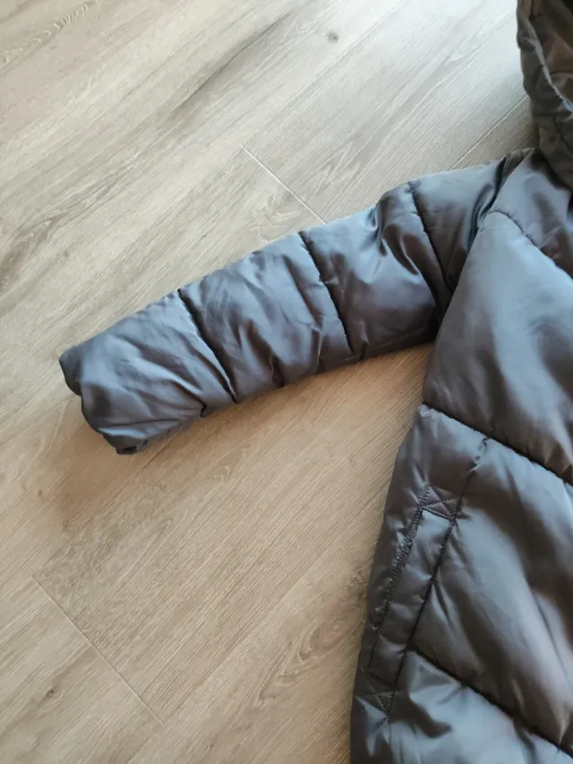 Casaco cinza 10-12 anos