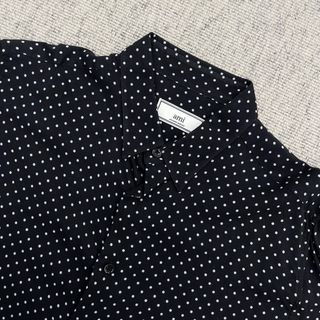 Camicia Ami Alexandre Mattiussi pois nera