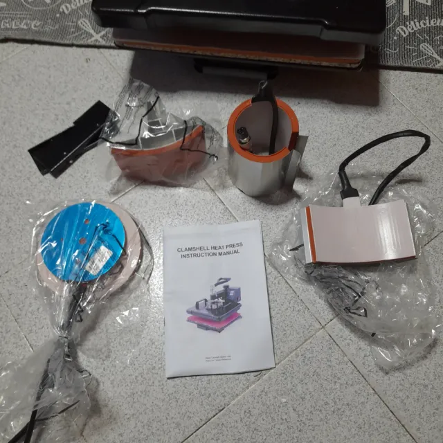 Pressa stampa sublimazione t-shirt magliette