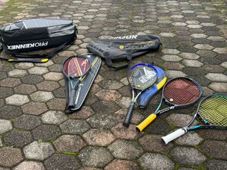 Kit 4 racchette tennis + 2 borse