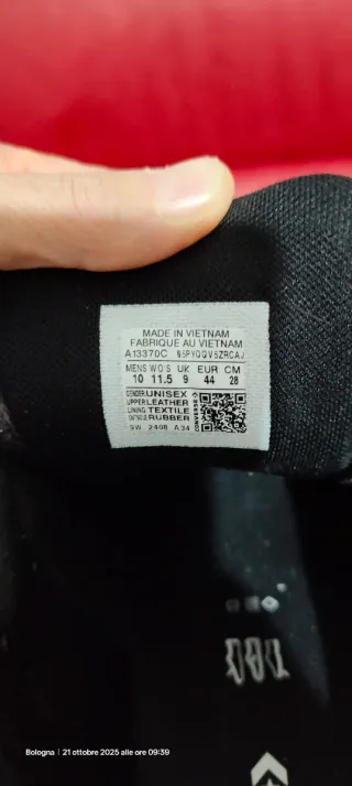 Converse All Stars Scarpe da Basket Taglia 44