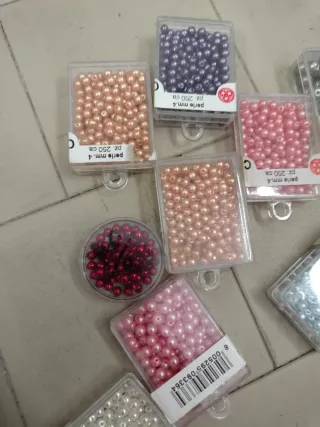 Paillettes e perline