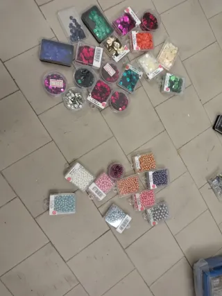 Paillettes e perline