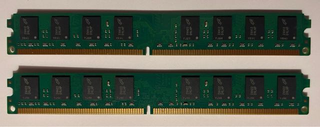 2x Memoria RAM DDR2 2GB Transcend 667MHz