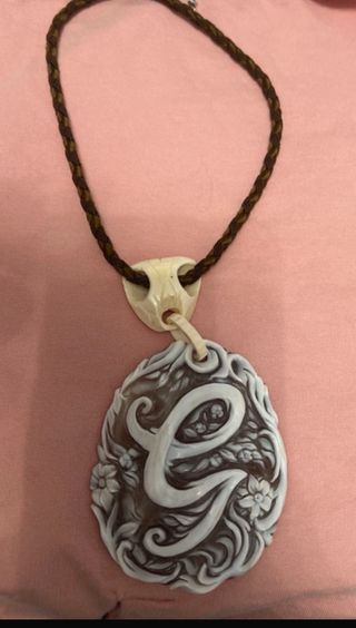 Collana Cameo con iniziale G