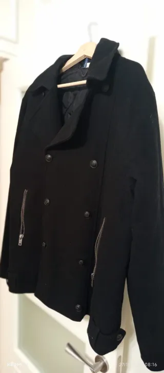 Chaqueta de vestir negra