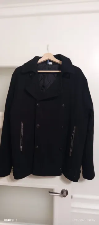 Chaqueta de vestir negra